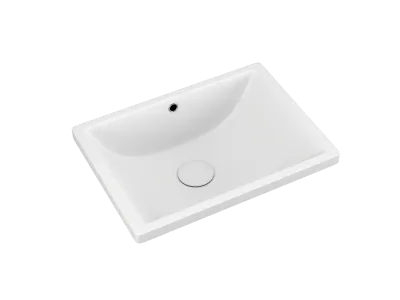 Раковина под столешницу D&K Berlin белая 460*330*180мм (DT1431616)