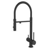 Смеситель для кухонной мойки DQ с фильтром черный (DA1462505Black)