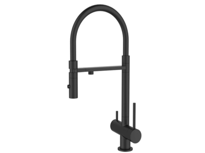 Смеситель для кухонной мойки DQ с фильтром черный (DA1462505Black)