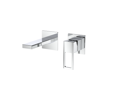 Смеситель для раковины DQ Dortmund встраиваемый настенный хром (DA1714401)