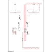 Душевая система D&K встраиваемая Bayern.Liszt (DA1515801A19)
