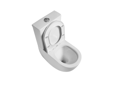 Унитаз-компакт безободковый D&K Matrix 630*365*840мм (DT1397016)