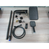 Душевая система со смесителем DQ Dortmund черный (DA1713705)