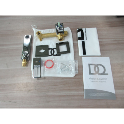 Смеситель для раковины DQ Dortmund встраиваемый настенный хром (DA1714401)