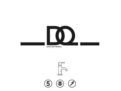Смеситель для раковины DQ Düsseldorf встраиваемый настенный хром (DA1724401)
