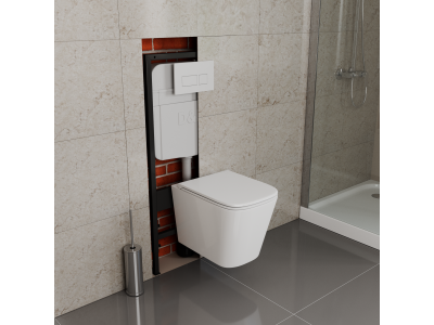 Инсталляция DK для подвесного унитаза рамная скрытого монтажа 550*100*1190 (DI8055119)