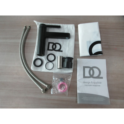 Смеситель для раковины DQ Bonn черный (DA1702105)