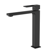 Смеситель для раковины высокий DQ Dortmund черный (DA1712005)