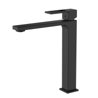 Смеситель для раковины высокий DQ Dortmund черный (DA1712005)