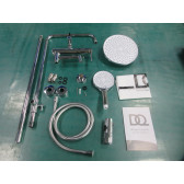 Душевая система со смесителем DQ Stuttgart хром (DA1773701)