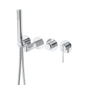 Смеситель для ванны настенный 4 отверстия DQ Bonn хром (DA1704801)