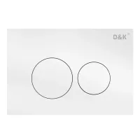 Клавиша смыва D&K Bayern DB1529016.2  (арт.инсталл DI8050127), белый