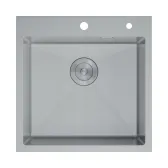 Кухонная мойка D&K нержавеющая сталь сатин (DKS505004)