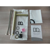 Смеситель для раковины высокий DQ Bonn мат.золото (DA1702007)