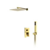 Душевая система для душа DK встраиваемая матовое золото Bayern.Liszt (DA1515707A04)