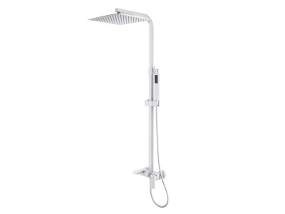 Душевая система DK матовый белый  Bayern.Liszt (DA1513708A04)