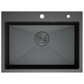 Кухонная мойка DQ нержавеющая сталь графит (DKS605006)
