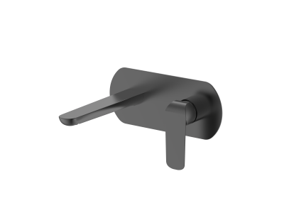 Смеситель для раковины DQ Düsseldorf встраиваемый настенный графит (DA1724406)