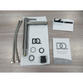 Смеситель для раковины высокий DQ Bonn графит (DA1702006)