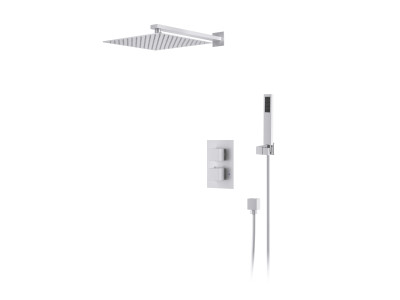 Душевая система для душа DK встраиваемая термостатический матовый белый Bayern.Liszt (DA2515708A04)