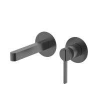 Смеситель для раковины DQ Bonn встраиваемый настенный графит (DA1704406)