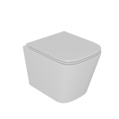 Комплект D&K Унитаз подвесной безободковый (торнадо) DT1436516, Инсталляция DI8050127, Клавиша смыва DB1499006  графит (DS1431632)