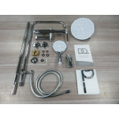 Душевая система со смесителем DQ Bonn хром (DA1703701)