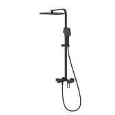 Душевая система со смесителем DQ Dortmund черный (DA1713705)