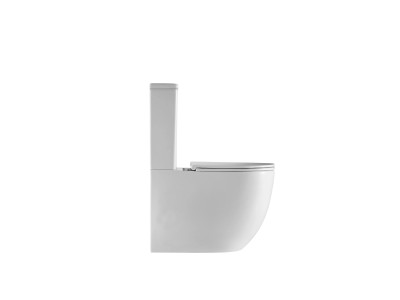 Унитаз-компакт безободковый D&K Matrix 630*365*840мм (DT1397016)