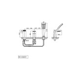 Смеситель для ванны DK Berlin Freie (DA1434201)