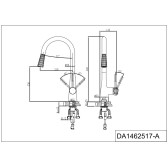Смеситель для кухни DK Rhein.Schiller (DA1462517A)