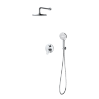 Душевая система для ванны и душа DQ Leipzig встраиваемая хром (DA1765701)