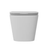 Унитаз D&K подвесной  безободковый (торнадо), сиденье микролифт Berlin (DT1436516)