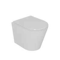 Унитаз D&K подвесной безободковый (торнадо), сиденье микролифт Venice (DT1026516)