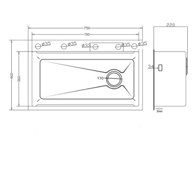 Кухонная мойка многофункц. DQ нерж.сталь сатин в комплекте со смесителем и аксессуарами (DKS754604)