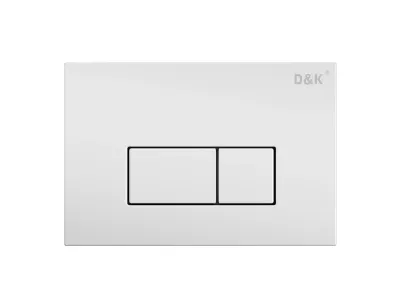 Клавиша смыва D&K Rhein (арт.инсталл DI8050127);белый (DB1499016)
