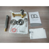 Смеситель для раковины DQ Bonn встраиваемый настенный графит (DA1704406)