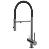 Смеситель для кухонной мойки DQ с фильтром графит (DA1462506Grey)