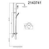 Душевая система DK Bayern Potsdam (DA2143741B14)