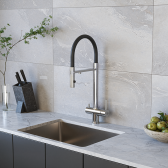 Смеситель для кухонной мойки DQ с фильтром хром (DA1462501Chrome)