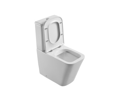 Унитаз-компакт безободковый D&K Berlin 610*345*825мм (DT1437016)