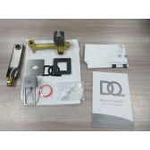 Смеситель для раковины DQ Dortmund встраиваемый настенный графит (DA1714406)