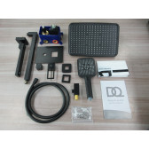 Душевая система для ванны и душа DQ Dortmund встраиваемая с изливом черный (DA1715605)