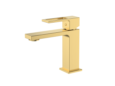Смеситель для раковины DQ Dortmund мат.золото (DA1712107)