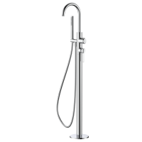 Напольный смеситель для ванны с душем DQ Bonn хром (DA1706001)