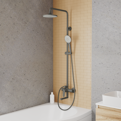 Душевая система D&K Bayern.München графит (DA1563706B18)