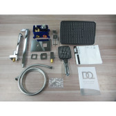 Душевая система для ванны и душа DQ Dortmund встраиваемая с изливом хром (DA1715601)