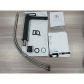 Смеситель для раковины высокий DQ Dortmund черный (DA1712005)