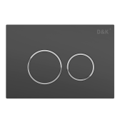 Клавиша смыва D&K Bayern графит (арт.инсталл DI8050127) (DB1529006)