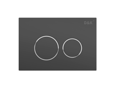 Клавиша смыва D&K Bayern графит (арт.инсталл DI8050127) (DB1529006)